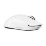 Mouse Gamer Sem Fio Logitech G PRO X SUPERLIGHT 2 com Tecnologia LIGHTSPEED, Ultraleve, Switch LIGHTFORCE, Sensor HERO 2 com 32K DPI, 5 botões programáveis e Bateria Recarregável – Branco