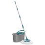 Flash Limp MOP5010 – Mop FIT Giratório, Medidas Balde – 22 cm x 39 cm x 20,5 cm, Cabo com refil – 35 cm x 35 cm x 104 cm a 128 cm