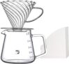 Conjunto Kit Cafeteiras iCoffee V60 com 50 Filtros