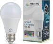 Smart Lâmpada Wi-Fi Positivo Casa Inteligente, Configuração Livre de Frustração, Branca Quente e Fria, Colorido RGB, LED 9W, Bivolt – Compatível apenas com Alexa