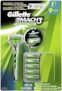 Aparelho de Barbear Gillette Mach3 Sensitive + 9 cargas