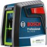 Bosch Nível Laser Verde Gll 2-12 G Alcance 12M Com Suporte E Bolsa De Proteção