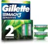 Gillette Carga Para Aparelho De Barbear Mach3 Sensitive 2 Unidades