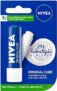 NIVEA Hidratante Labial Original Care – Com Manteiga de Karité & Pantenol