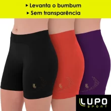 778 Short Lupo Original Bermuda Legging Fitness Feminino Attack Sport Corrida Academia Ciclismo Vôlei Treino Ginástica Beach Tennis